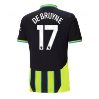 Dres Manchester City Kevin De Bruyne #17 Preč 2024-25 Krátky Rukáv